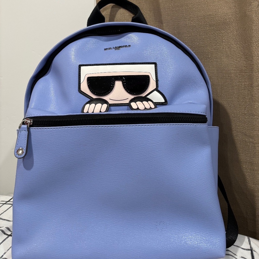 Karl Lagerfeld Paris Amour Backpack in blue